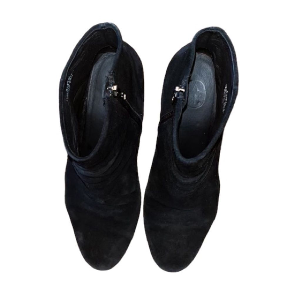 Ash Black Suede Booties Size 9